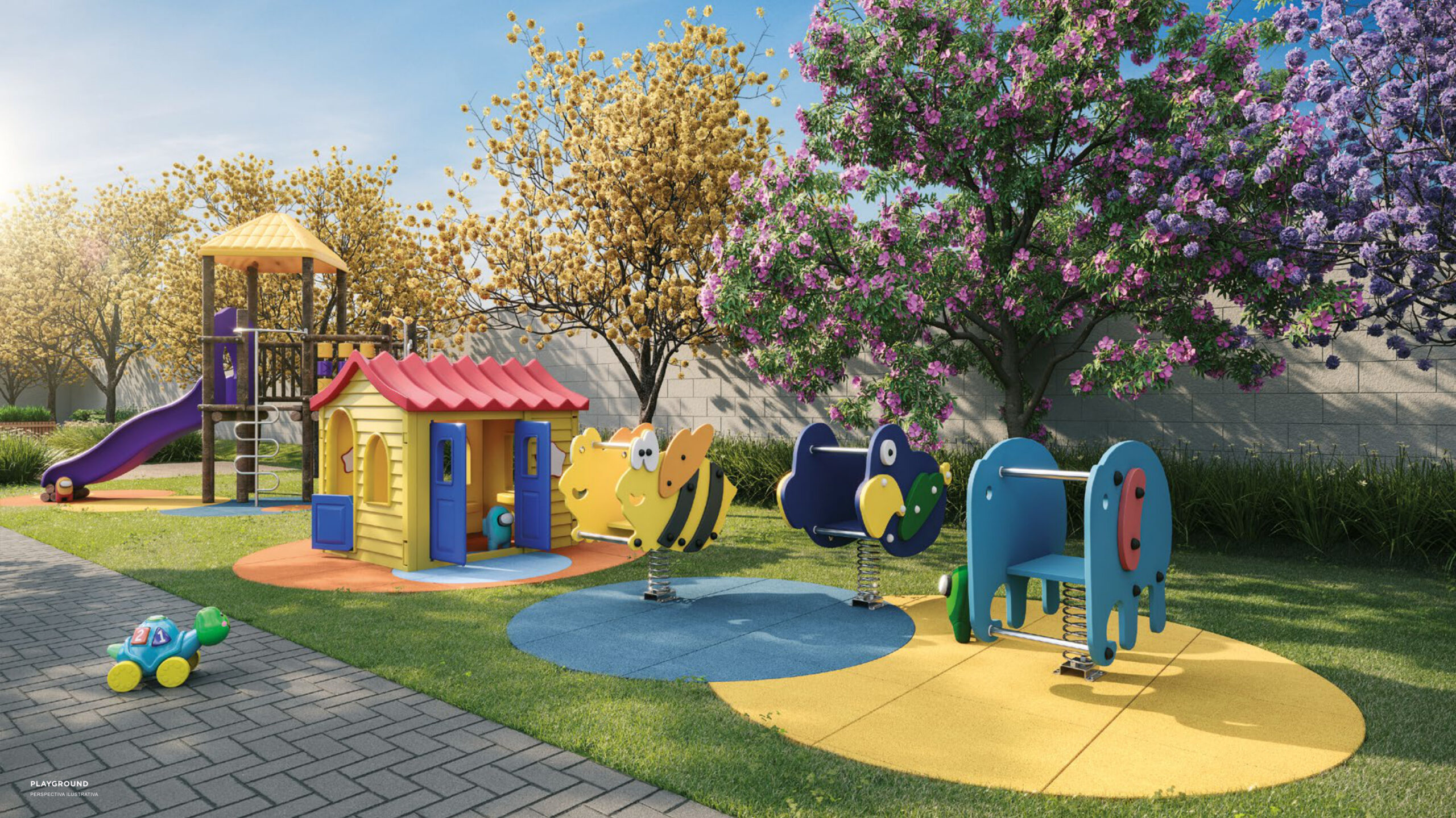 Playground ilustrativo